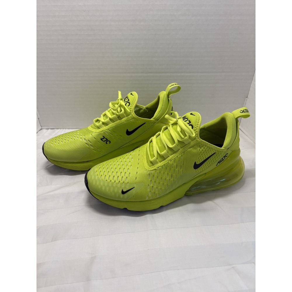 Nike Air Max 270 Atomic Green Black Shoes Women's Size 9.5 DV2226-300